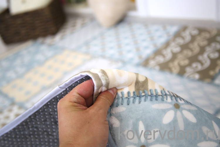 Детский развивающий 3D ковер ЛОСКУТНОЕ ОДЕЯЛО 86076